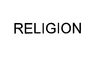 Trademark Logo RELIGION