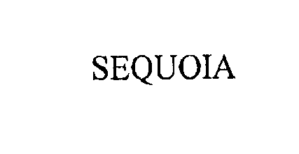 Trademark Logo SEQUOIA