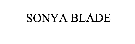 Trademark Logo SONYA BLADE