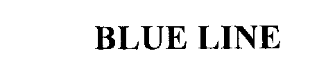 Trademark Logo BLUE LINE