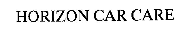 Trademark Logo HORIZON CAR CARE