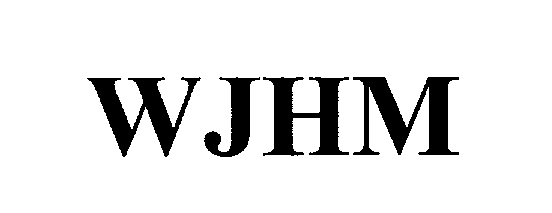 Trademark Logo WJHM