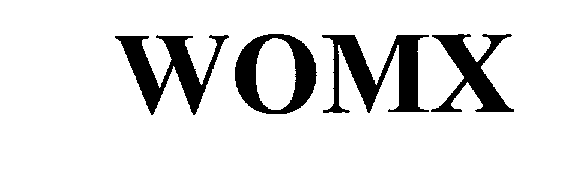 Trademark Logo WOMX