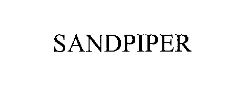 Trademark Logo SANDPIPER