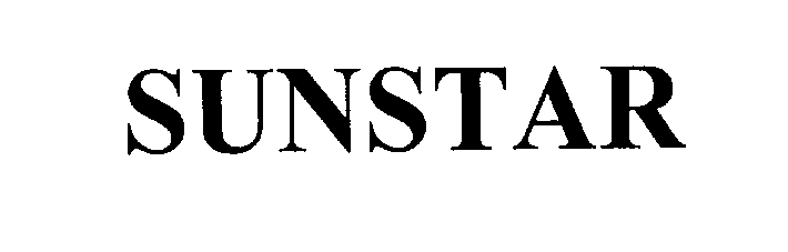 Trademark Logo SUNSTAR