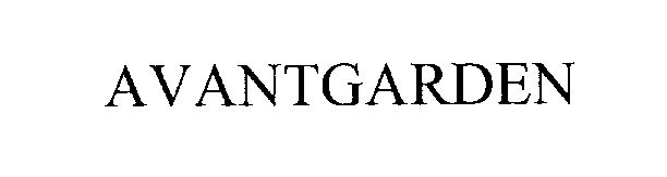 Trademark Logo AVANTGARDEN