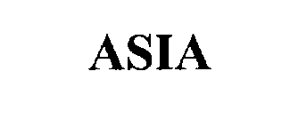 Trademark Logo ASIA