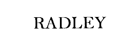 Trademark Logo RADLEY