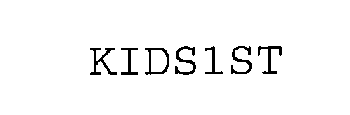 Trademark Logo KIDS1ST