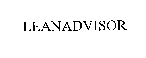 Trademark Logo LEANADVISOR