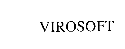 Trademark Logo VIROSOFT