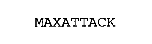 Trademark Logo MAXATTACK