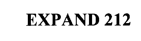 Trademark Logo EXPAND 212
