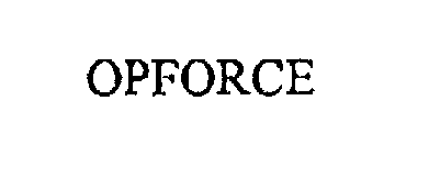 Trademark Logo OPFORCE