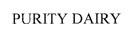 Trademark Logo PURITY DAIRY