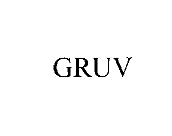 Trademark Logo GRUV