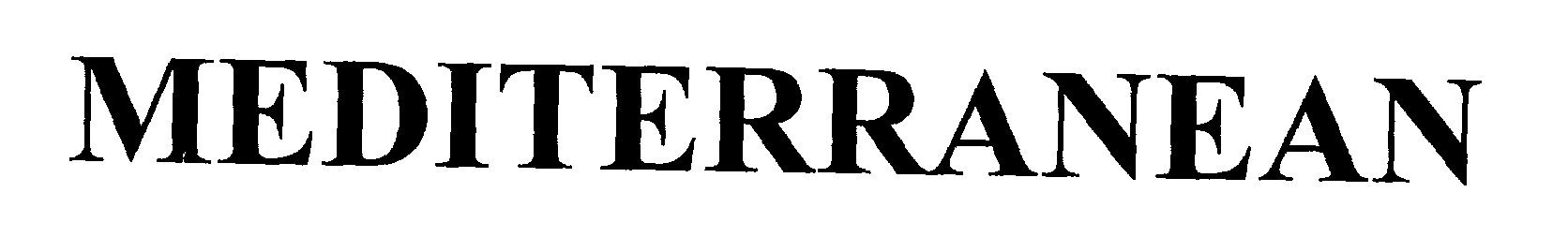 Trademark Logo MEDITERRANEAN