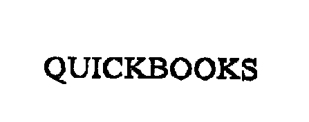 Trademark Logo QUICKBOOKS