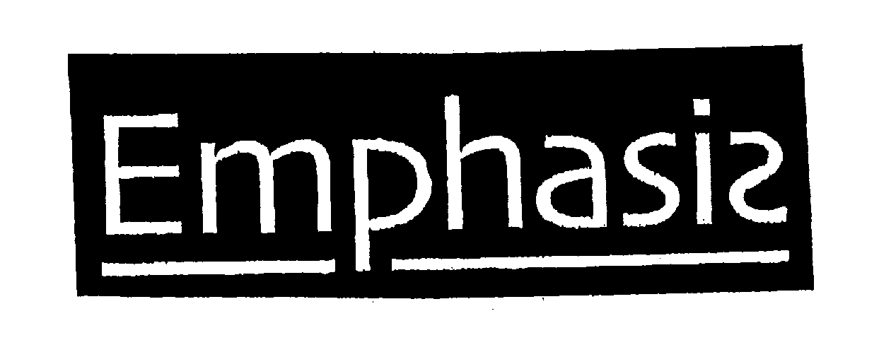 Trademark Logo EMPHASIS