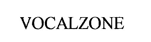 Trademark Logo VOCALZONE