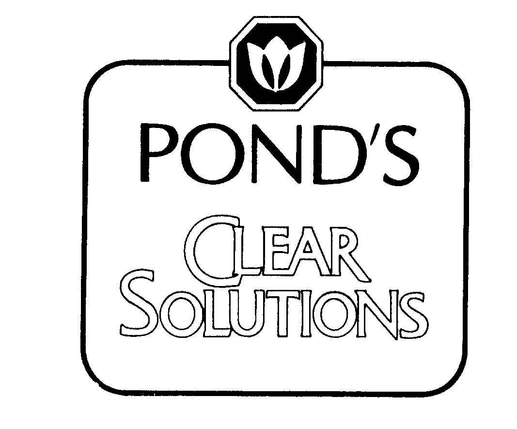 Trademark Logo POND'S CLEAR SOLUTIONS