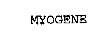  MYOGENE