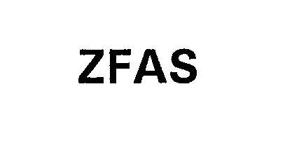 Trademark Logo ZFAS