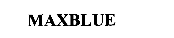 Trademark Logo MAXBLUE