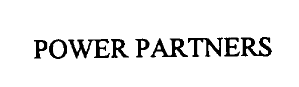 Trademark Logo POWER PARTNERS