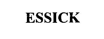 Trademark Logo ESSICK