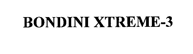 Trademark Logo BONDINI XTREME-3