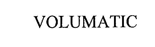 Trademark Logo VOLUMATIC