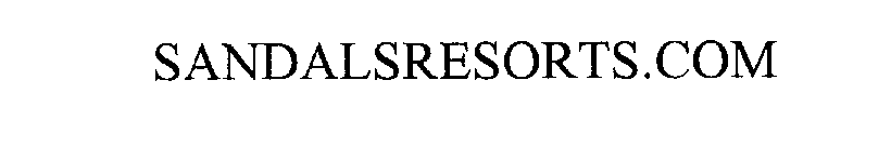Trademark Logo SANDALSRESORTS.COM