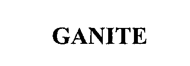 Trademark Logo GANITE
