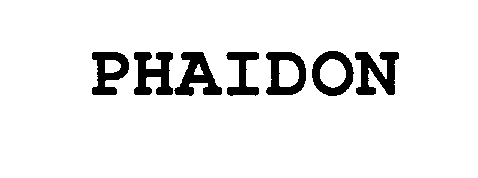 Trademark Logo PHAIDON