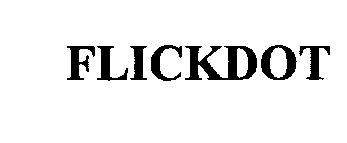 Trademark Logo FLICKDOT