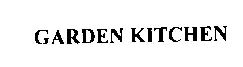 Trademark Logo GARDEN KITCHEN