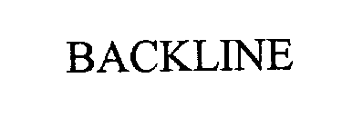 Trademark Logo BACKLINE