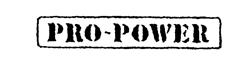 Trademark Logo PRO-POWER