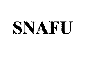 Trademark Logo SNAFU