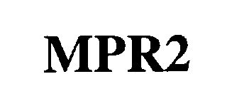 Trademark Logo MPR2