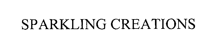 Trademark Logo SPARKLING CREATIONS