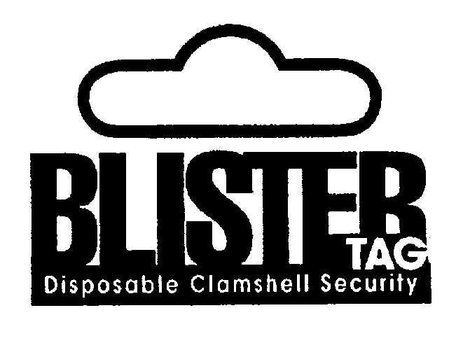  BLISTER TAG DISPOSIABLE CLAMSHELL SECURITY