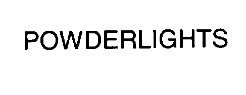 Trademark Logo POWDERLIGHTS