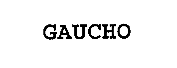 Trademark Logo GAUCHO