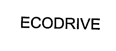 Trademark Logo ECODRIVE