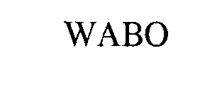 Trademark Logo WABO