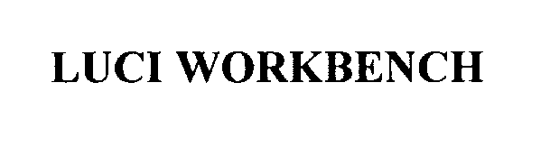 Trademark Logo LUCI WORKBENCH