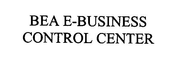  BEA E-BUSINESS CONTROL CENTER
