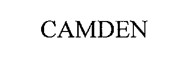 Trademark Logo CAMDEN